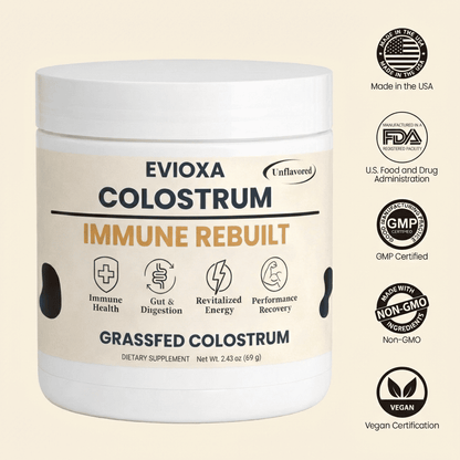 Eat Without Fear, Live Without Bloating — EVIOXA Colostrum